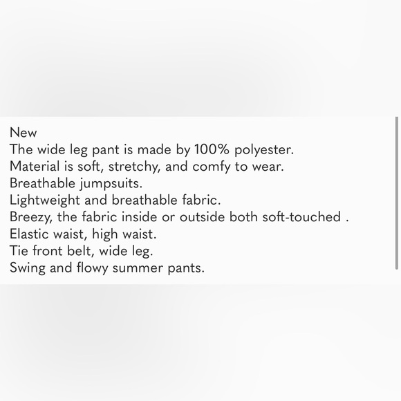 NEW Floral Bohemian Wide Leg Belted Palazzo Pants - Picture 3 of 3